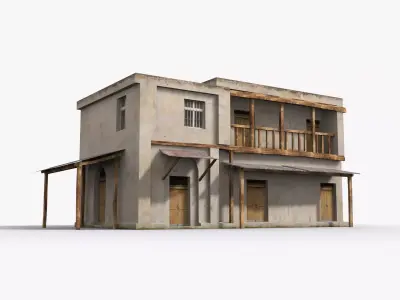 Arab xx21 Low-poly 3D model