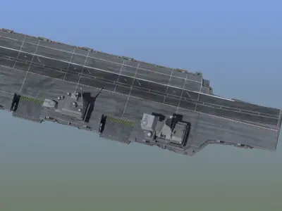 Queen Elizabeth Class Carrier LD1 3D model