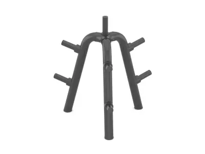 Technogym Plate Rack 3D model