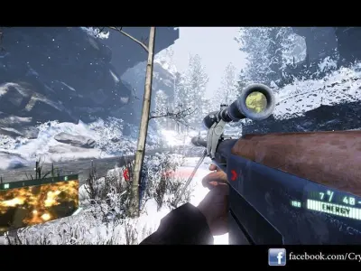 Ksvk Sniper Rifle Low-poly 3D model