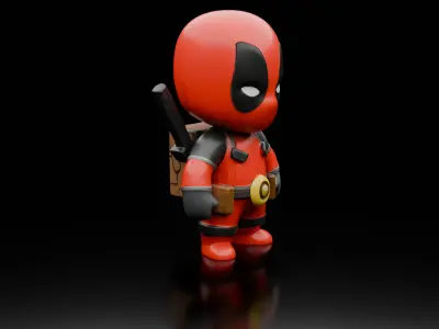 Crimson Crusader 3D print model