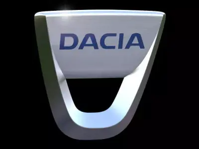 Dacia emblem Free 3D model