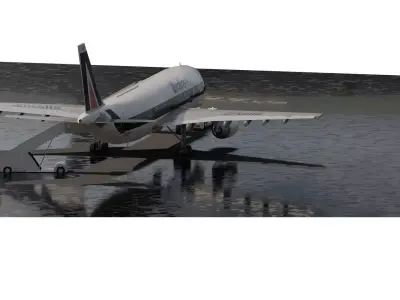 Airbus A300 B4 3D model