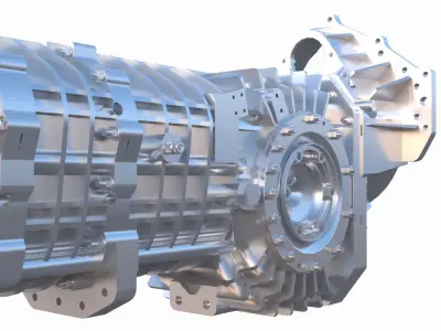 Transmission 3D model