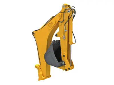 Backhoe Loader Attachment 3D model