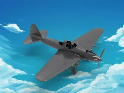 Ilyushin Il-2 3D model