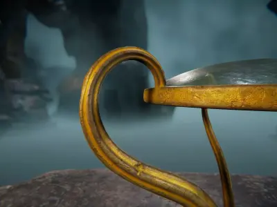 Ancient Artifact 7 Low-poly 3D model