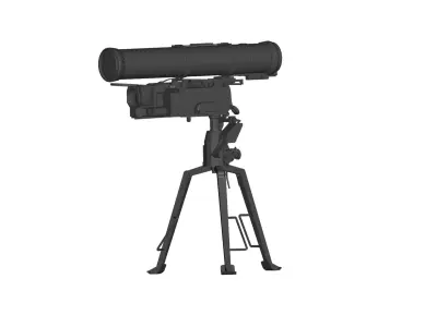  9M133 Kornet portable anti-tank guided missile  3D model