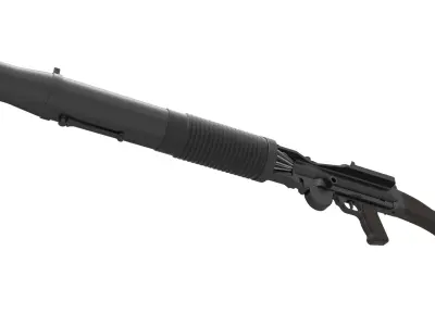 Stormtrooper Blaster T-21 from the movie Star Wars 3D model