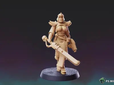 Divine Order - Initiate Pose 2 3D print model