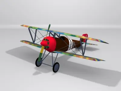 Siemens Schuckert Low-poly 3D model