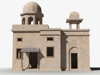 Arab x19 Low-poly 3D model