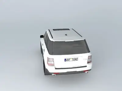 Land Rover Range Rover Sport HSE 2010 Free 3D model