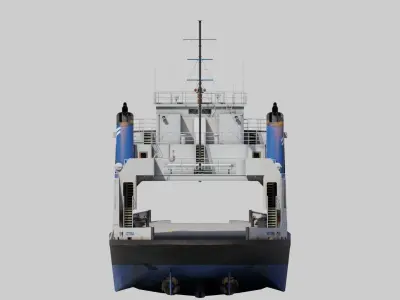 BC Ferries 3D model