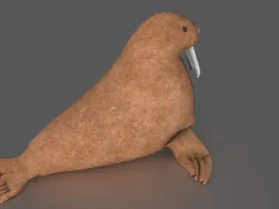 WALRUS TEDDY 3D model