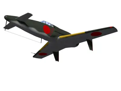 Kyusyu J7W2 Shinden kai 3D model
