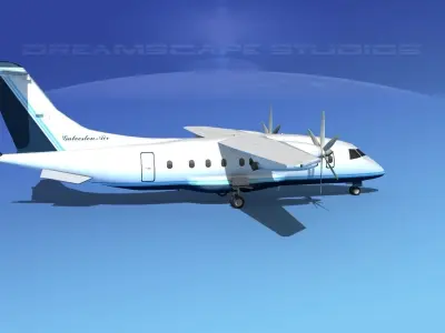 Dornier Do-328-130 Galveston Air 3D model