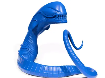 Alien Chestburster 3D print model