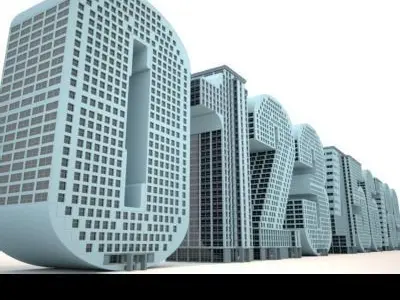 Number Buildings 3D model