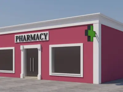 Mexican Pharmacy 3D model