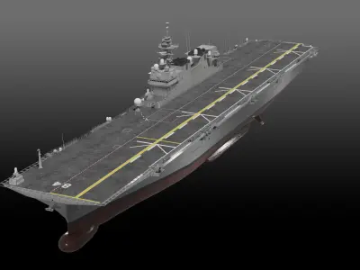 JS Kaga DDH-184 3D model