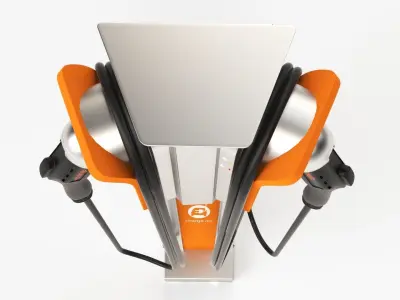 Electric Vehicle Chargepoint Part 02 3D model