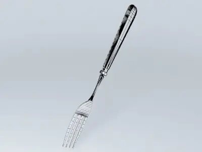 TITANIC1st Class Dessert Fork Replica Free 3D model