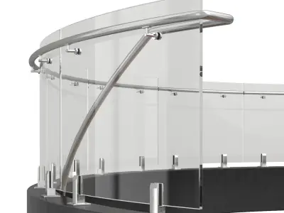 Circular staircase 3D model