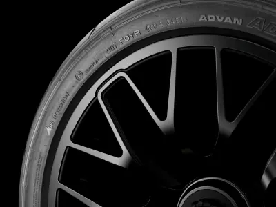 Yokohama Advan A048 New 3D model