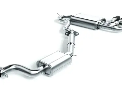 Akrapovic Exhaust System 3D model