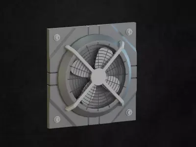 Mk 48 Machine Gun Low Poly Free 3D model