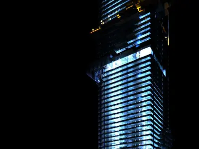 Revit Skyscraper Design for Mixed Use 3D model