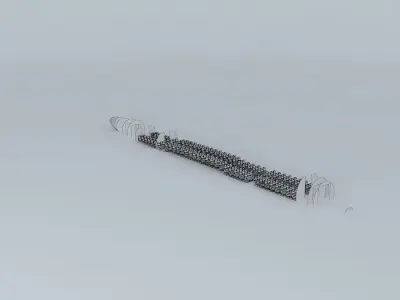 B757 interior Free 3D model