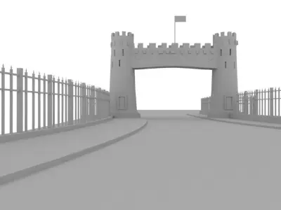 Khyberpass kpk pakistan Low-poly 3D model