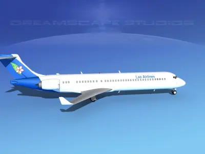 Comac ARJ21-900 Lao AIrlines 3D model