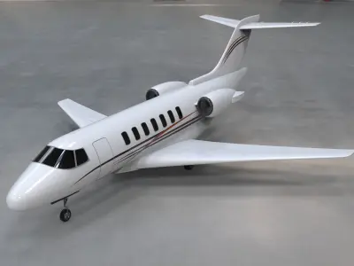 Hawker 4000 3D model