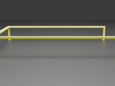  wheel lock for trolleys Free 3D model