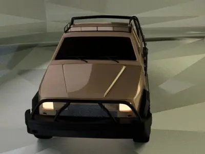vehicle jeep 3D model