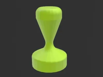 Professional espresso coffee tamper set 3D print model