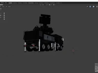 Pantsir S1 3D model