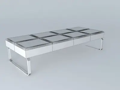 banco bench Free 3D model
