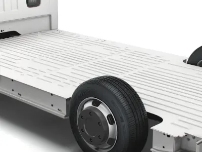 Opel Movano FWD LL35 L3H1 Platform Cab 2021 3D model