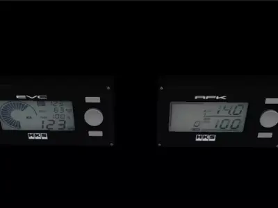 HKS EVS AFK Controllers Free low-poly 3D model