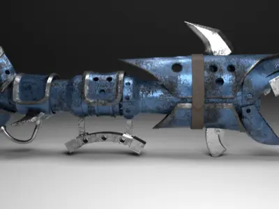 ROCKET JINXS from LEAGUE OF LEGENDS 3D model