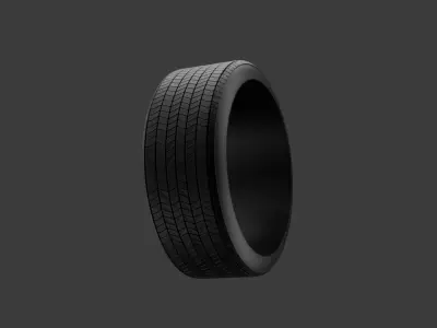 Car Tire 3d model  3D model