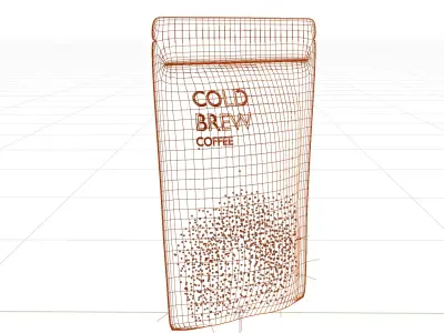 Standing Pouch 3D model