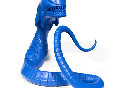 Alien Chestburster 3D print model