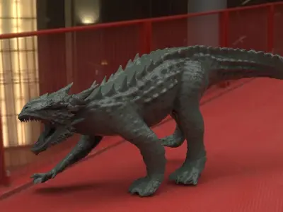 Dragon Croc 3D model