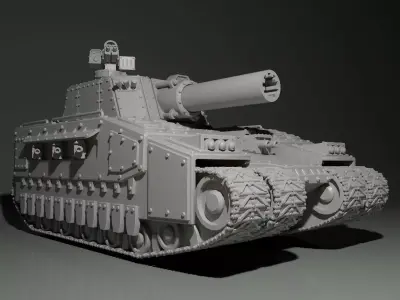 Heavy Tank 3D print model