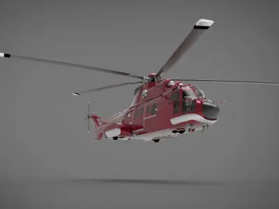 Airbus Helicopters H225 Super Puma 3D model